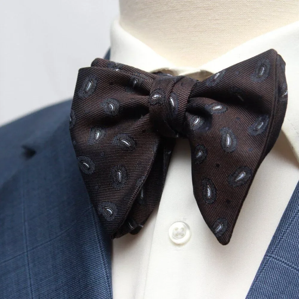 ‎Mens Self-tied Big Butterfly bowtie S555